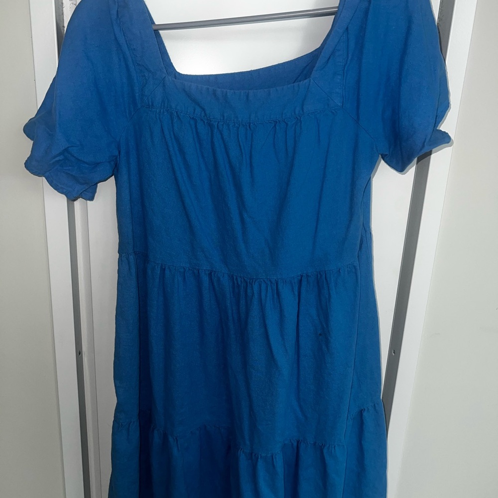 LOFT Vibrant Blue Dress